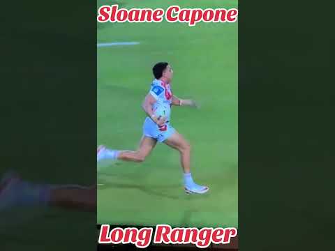 Sloane Long Range Beauty #rugbyleague #nrl25 #footy #nrl #stgeorge #dragons #manly #manlyseaeagles