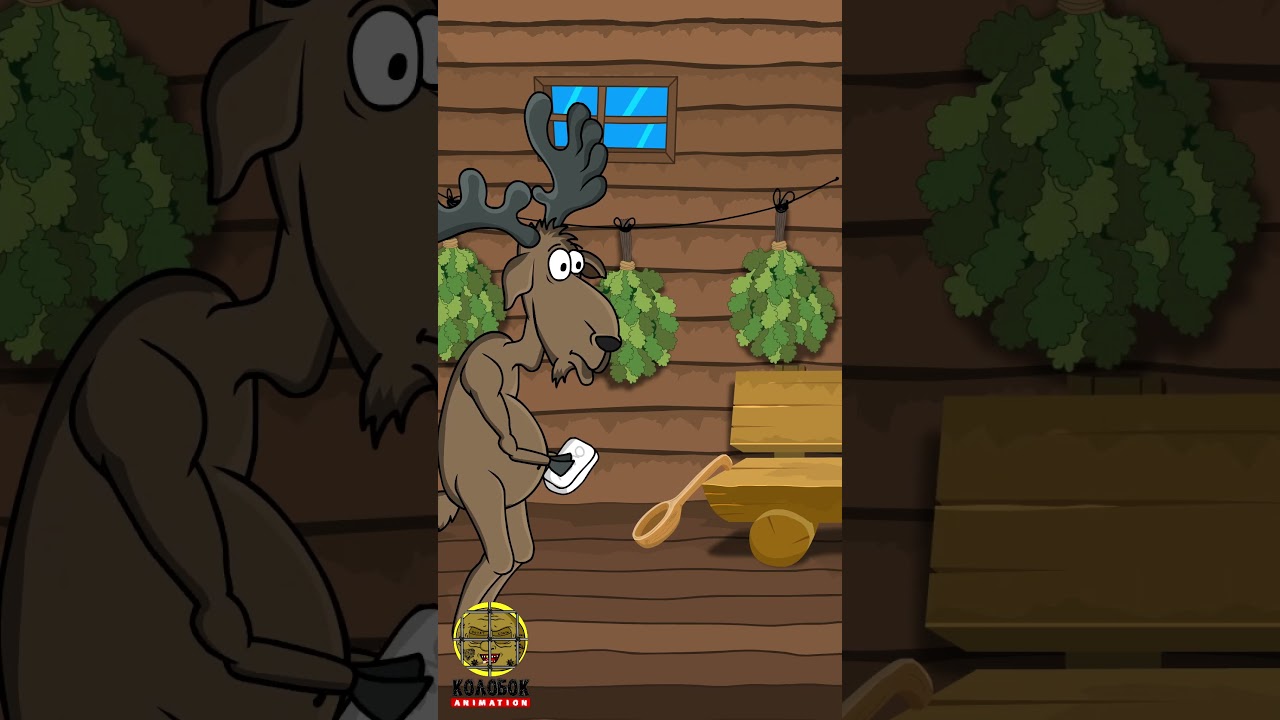 Лось и Свин в бане: смешной анекдот 🧼