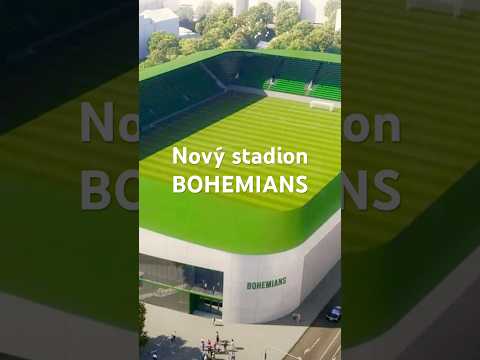 BOHEMKA zná podobu nového Ďolíčku #fotbal #stadiony #fyp #football #sports #stadium