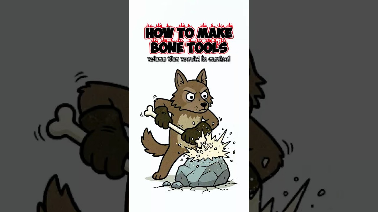 Craft Bone Tools in a Post-Apocalyptic World 🦴