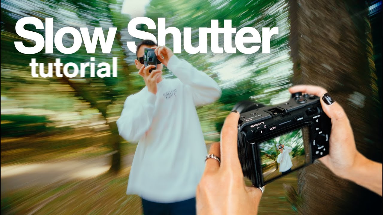 Slow Shutter Effect Tutorial 🎥