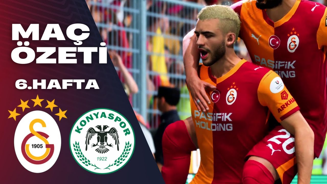 Galatasaray - Konyaspor Maçı Özeti | Süper Lig 6. Hafta 2025/26 ⚽