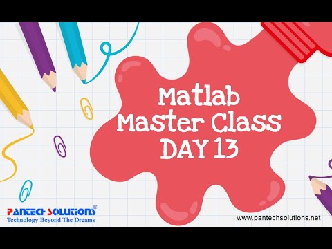 Matlab Master Class: Image Segmentation Day 13