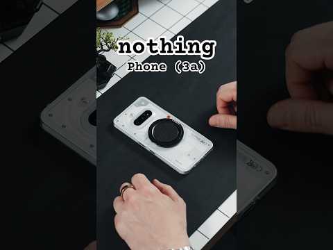 NOTHING Phone (3a) Unboxing - White