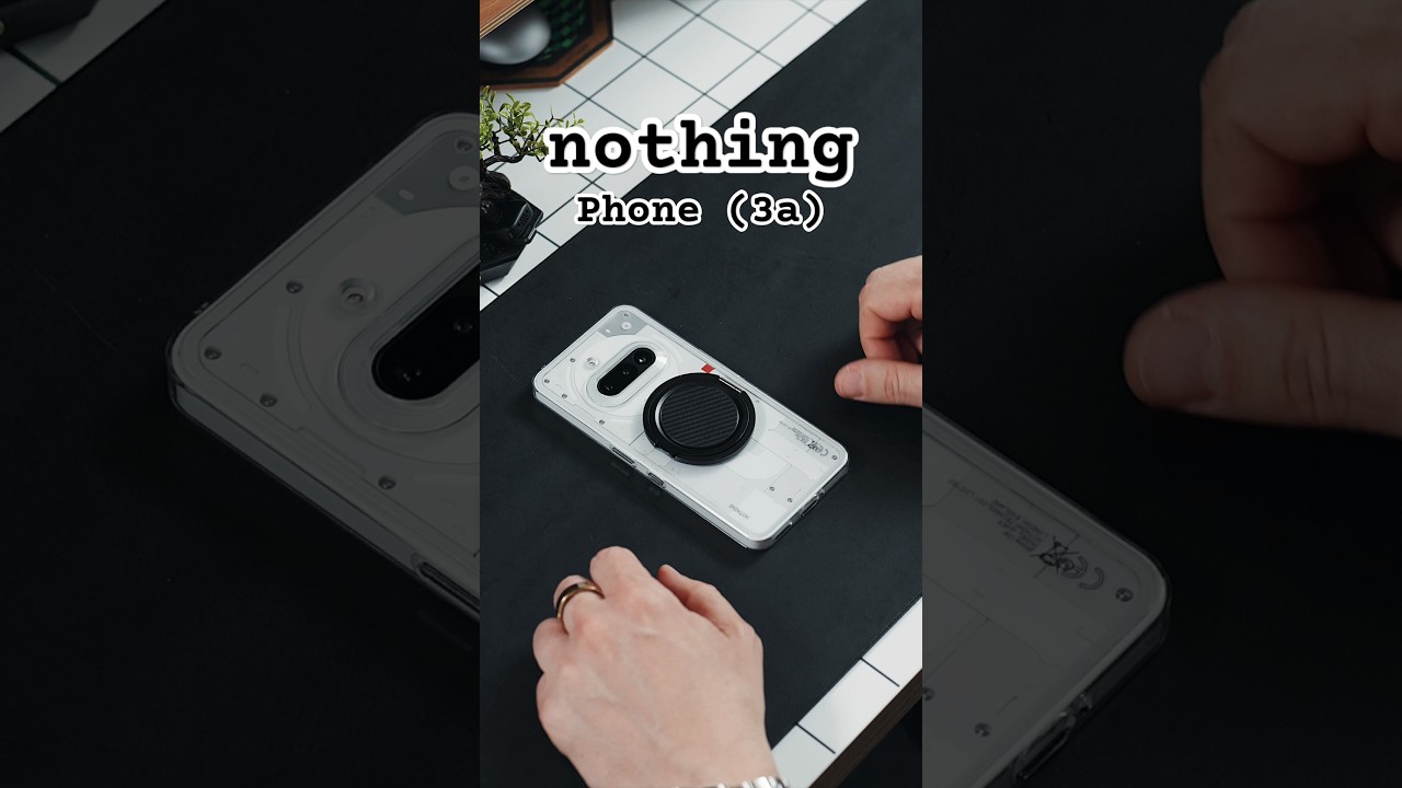 Nothing Phone (3a) Unboxing – White 📱