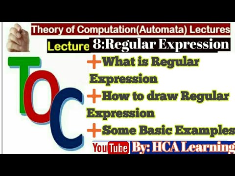 How To Draw Regular Expression in Theory of Computation in Hindi Urdu | TOC RE part2