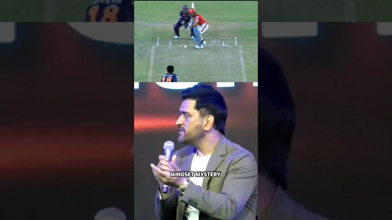 MS Dhoni Reveals Secrets Behind His Legendary Wicket Keeping 🧤