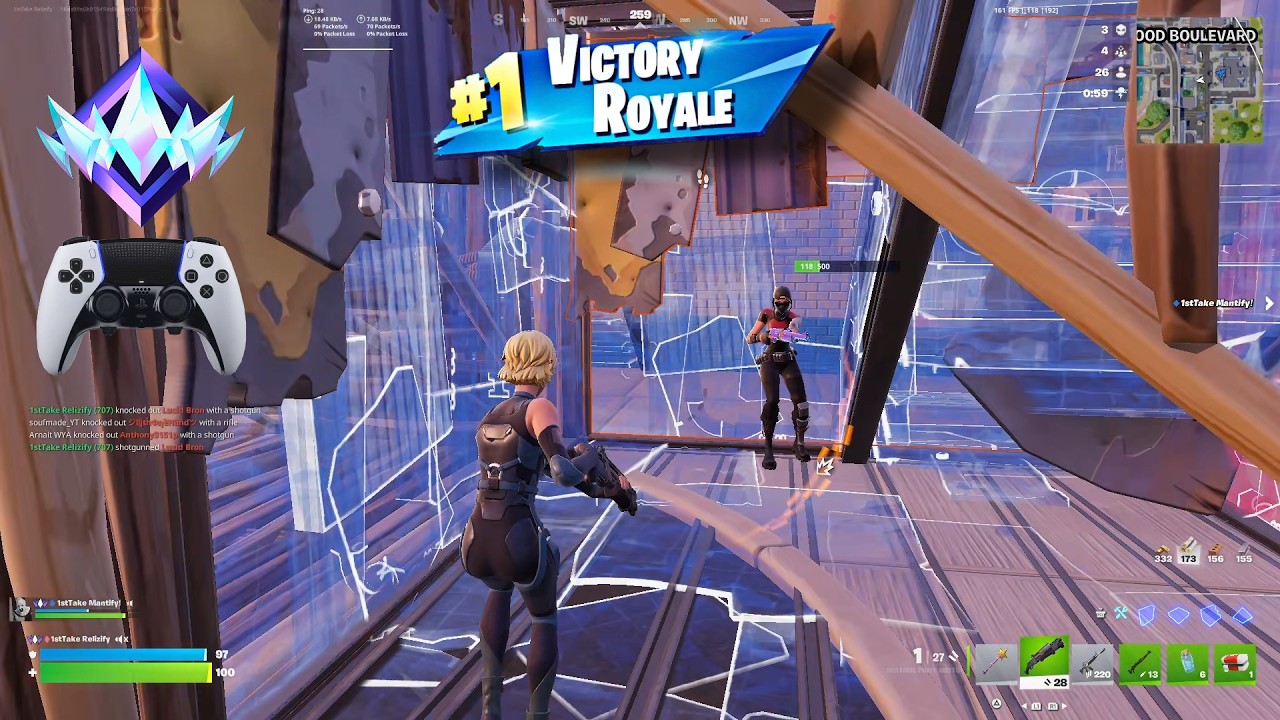 53 Elimination Solo “Ranked RELOAD” Gameplay Wins (Fortnite Chapter 7 PS5 Controller)