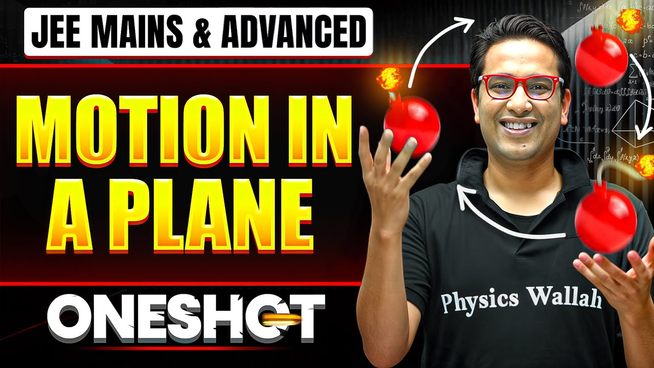 Motion in a Plane: Complete Concepts & PYQs for JEE
