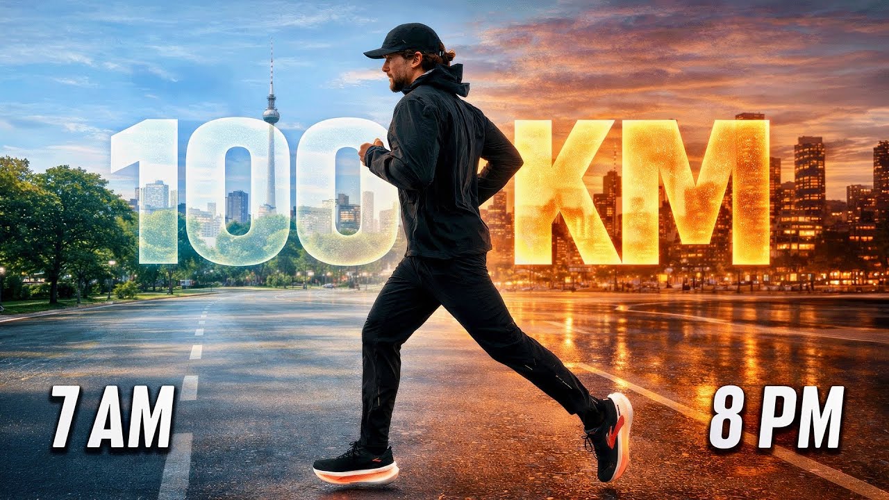 100KM TRAININGSLAUF 🏃♂️🦾 | Arda Saatci