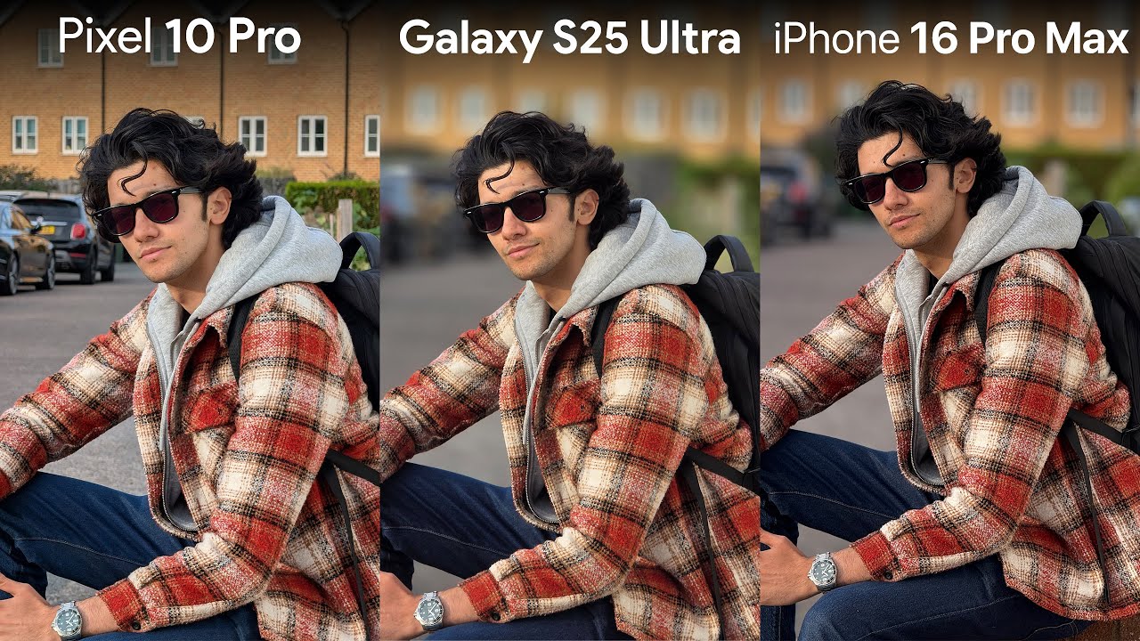 Pixel 10 Pro, Galaxy S25 Ultra & iPhone 16 Max Camera Test 📸