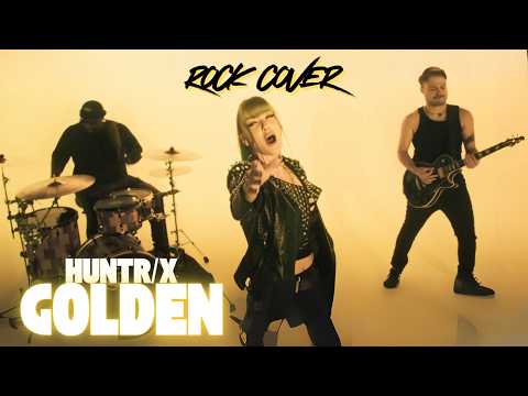 GOLDEN - HUNTR/X Official Rock Cover by Rain Paris | KPop Demon Hunters