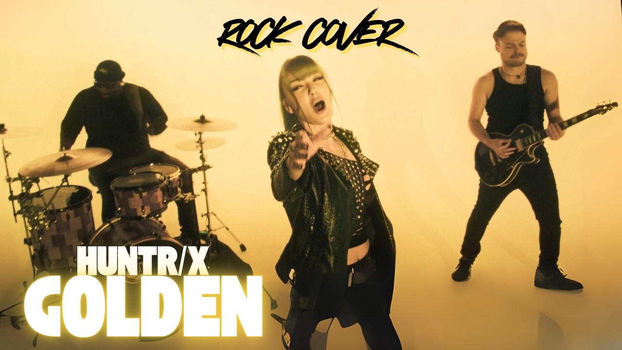 Golden - HUNTR/X Official Rock Cover by Rain Paris 🎸 | KPop Demon Hunters