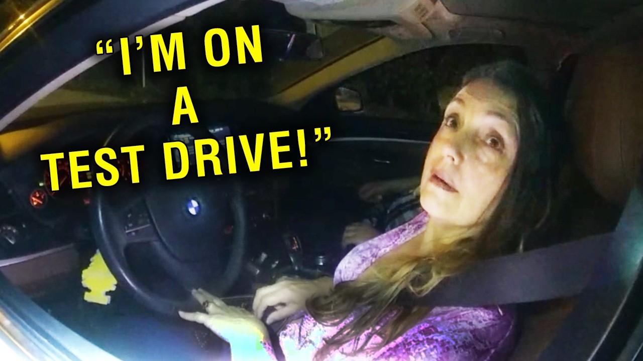 Entitled Driver Struggles to Comply During DUI Traffic Stop 🚓