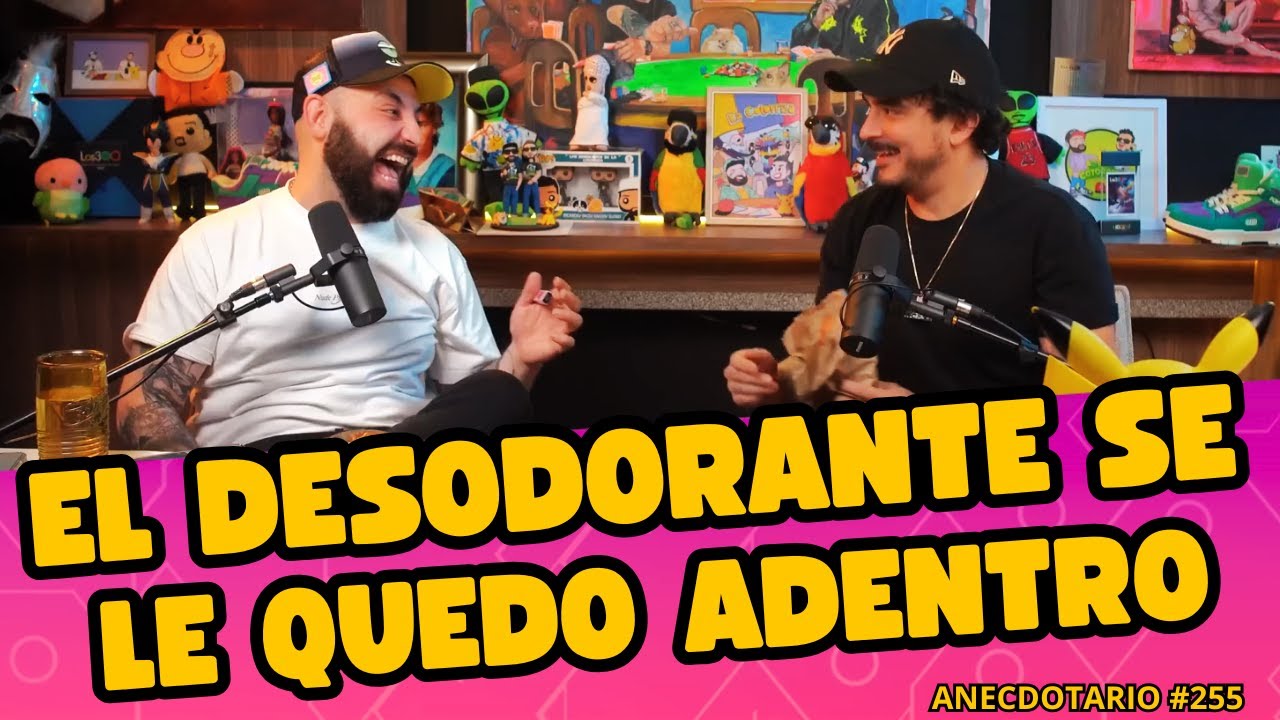 ANECDOTARIO #255: Risas y Comedia con Slobotzky y Ricardo PƩrez