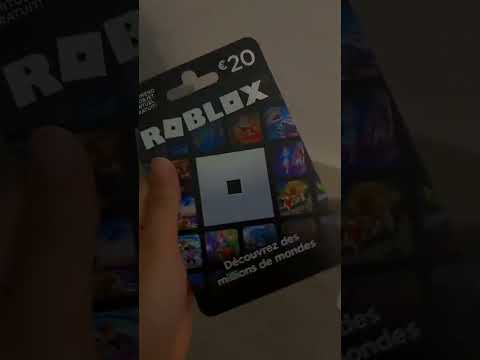 CARTE ROBLOX GRATUITE DĂPĂCHEZ-VOUS !!! (Allez dans les coms pour une surprise đ)