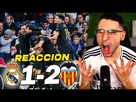 REACCIONES DE UN HINCHA al Real Madrid vs Valencia 1-2 *NO PUEDO MÁS* | ByDiegoX10