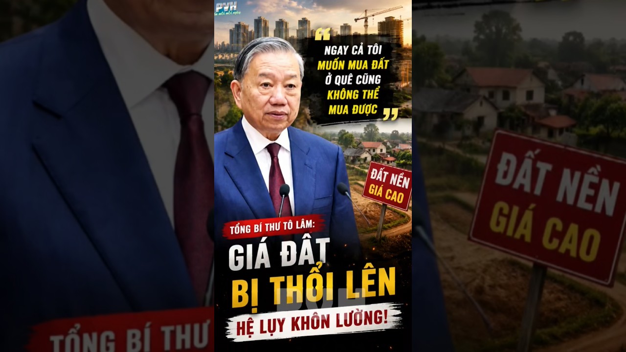 Tổng Bí thư Tô Lâm thẳng thắn về sự thật đau lòng