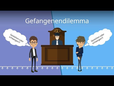 Spieltheorie - Das Gefangenendilemma mit Beispiel erklÀrt!