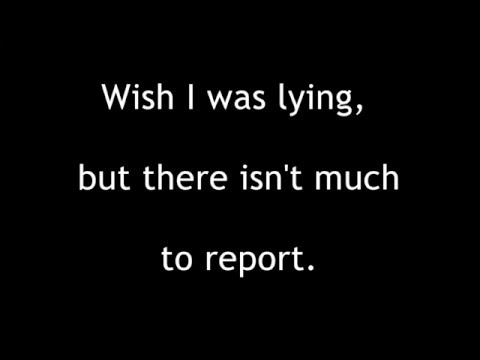 Fountains of Wayne - A Road Song (Lyrics Video)