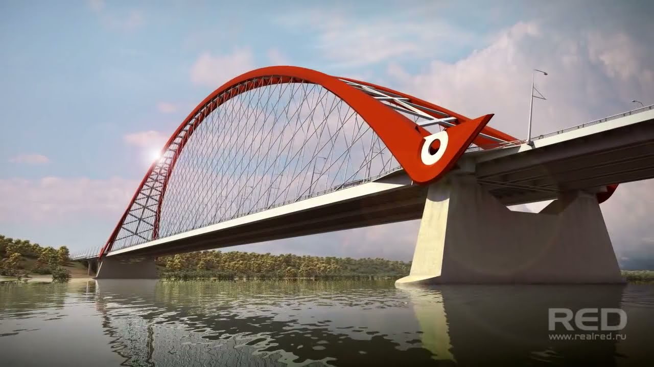 Бугринский мост в Новосибирске 🌉
