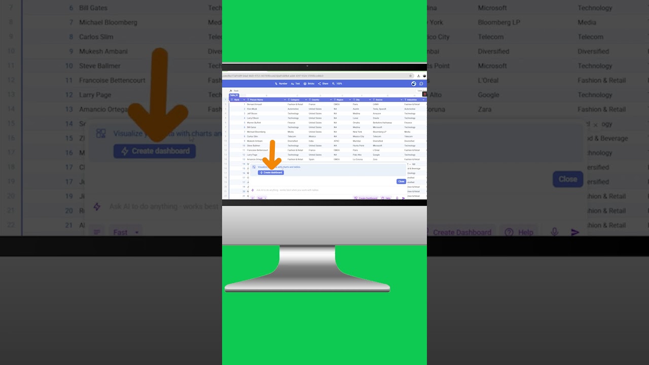 Build an AI-Powered Dashboard in Seconds ⚡