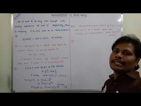 HOMOMORPHISM | HOMOMORPHISM IN GROUP THEORY | GROUP HOMOMORPHISM | EXAMPLE PROBLEMS ON HOMOMORPHISM