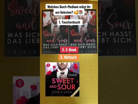 Liebstes Medium? #shorts #booktubegermany #booktube #autorenleben #bossromance #ceoromance #bosslove