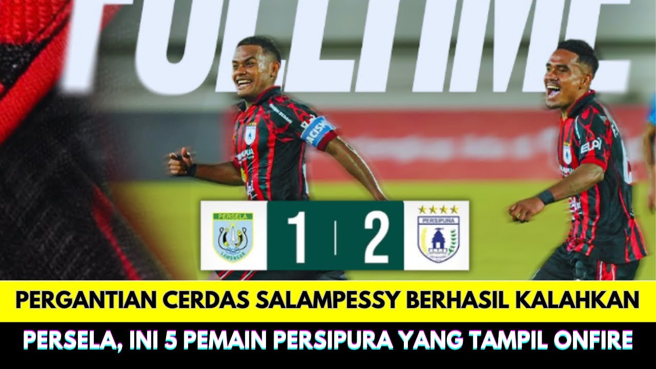 Kemenangan Spektakuler Persipura: 2 Gol dalam 2 Menit & 5 Pemain Onfire! ⚽