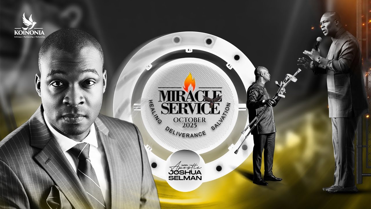 OCTOBER 2025 MIRACLE SERVICE WITH APOSTLE JOSHUA SELMAN ||26||10||2025