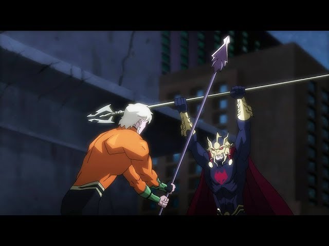Aquaman Battles Orm in Justice League: Throne of Atlantis 🌊