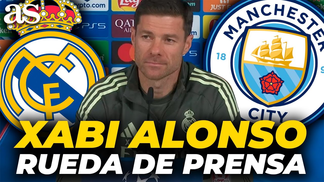 Xabi Alonso Previa Real Madrid vs. Man City 🏆