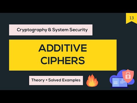 CSS #13 Additive Ciphers | Caesar Cipher | Shift Cipher | Solved Examples|  Cryptanalysis | BTB 🔥