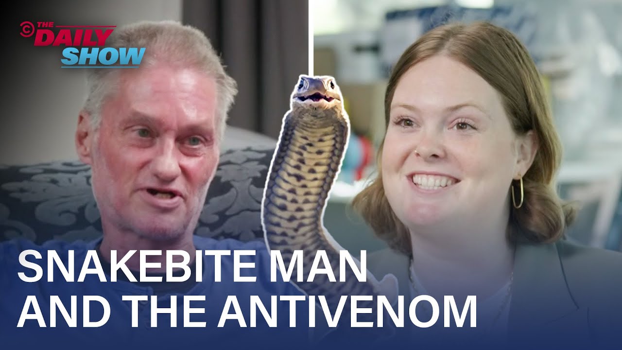 This Man's Love for Venomous Snakebites Is Helping Science Move Forward | The Daily Show