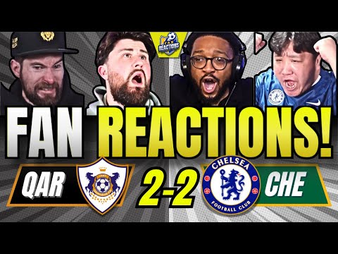 CHELSEA FANS FUMING REACTION TO QARABAG 2-2 CHELSEA | UEFA CHAMPIONS LEAGUE FAN REACTIONS