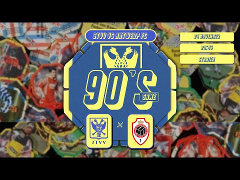 90's game l STVV - Antwerp FC l 2023 - 2024