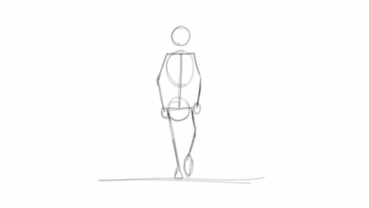 27 - Front View Walk Cycle Animation 🚶‍♂️