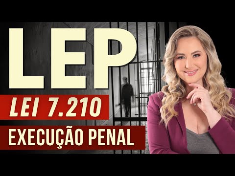 LEI DE EXECUÇÃO PENAL - Resumo Atualizado 2025 da LEP para Concursos - Lei 7210