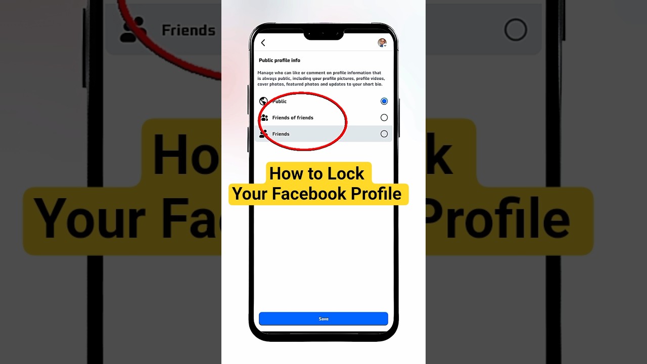 How to Lock Your Facebook Profile in 2025 #reels #viral vir #youtubesecrets