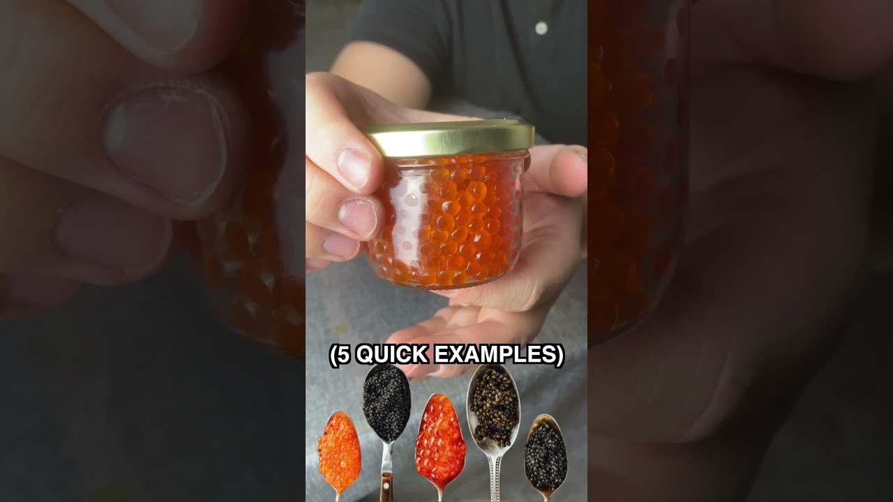 Discover the Hidden Luxury of Salmon Caviar! 🥂