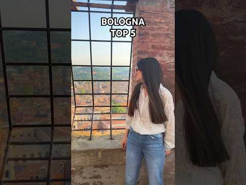 TOP 5 places to visit in Bologna 💛 #italy