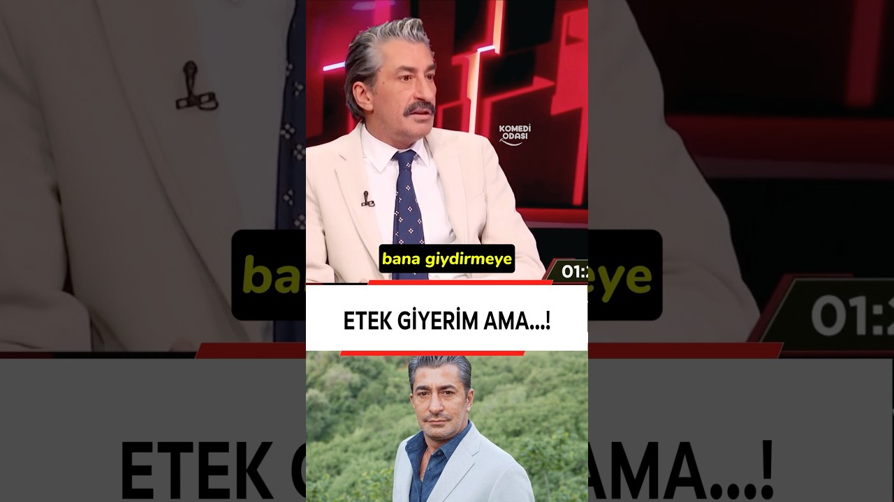 Erkan Petekkaya'dan Etek Açıklaması! 👗