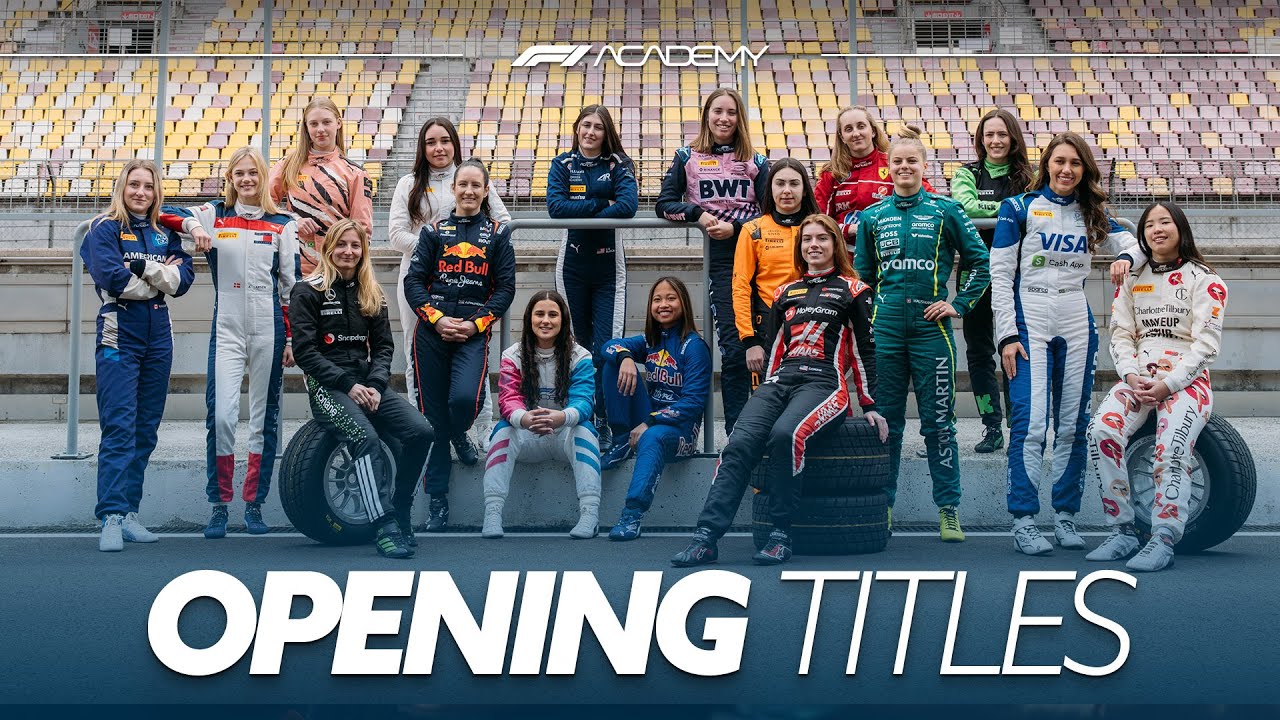 The 2025 2025 F1 Academy Opening Titles 🚥