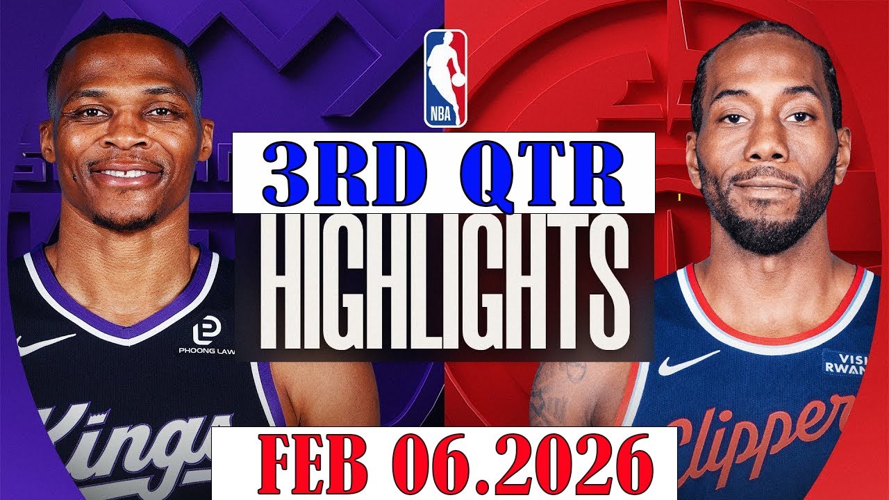 Kings vs Clippers 3rd Quarter Highlights (Feb 6, 2025) 🏀