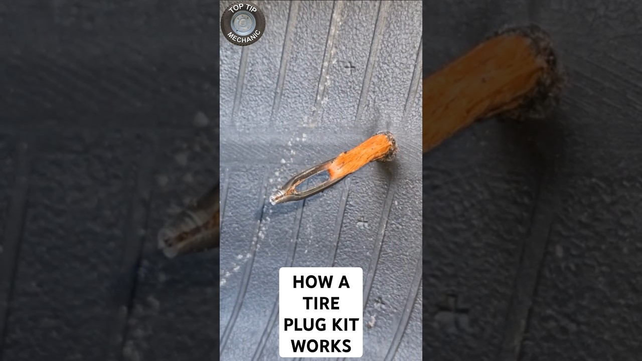 How a Tire Plug Repair Kit Works 🛠️