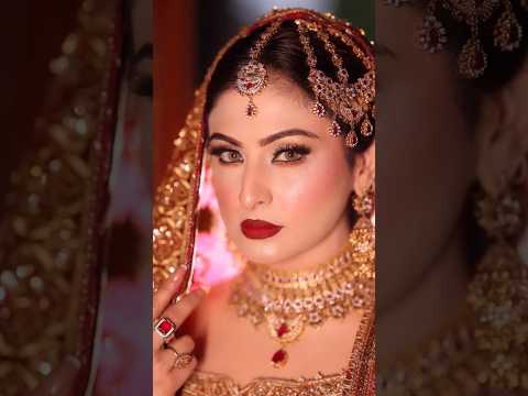 ๐ Gorgeous Actress Aruba Mirza | Royal Makeover by Ayesha's Salon #arubamirza #beautysalon #shorts