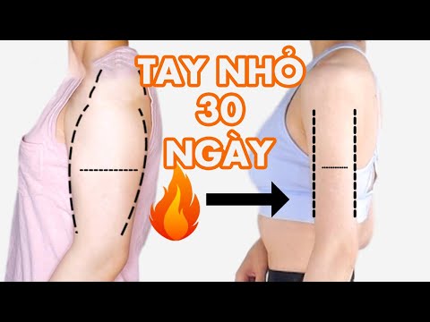 8 Phút Tập Luyện GIẢM MỠ BẮP TAY Sau 30 Ngày Cho Người Mới Bắt Đầu