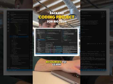Backend Coding Project For Big Tech 🧑💻