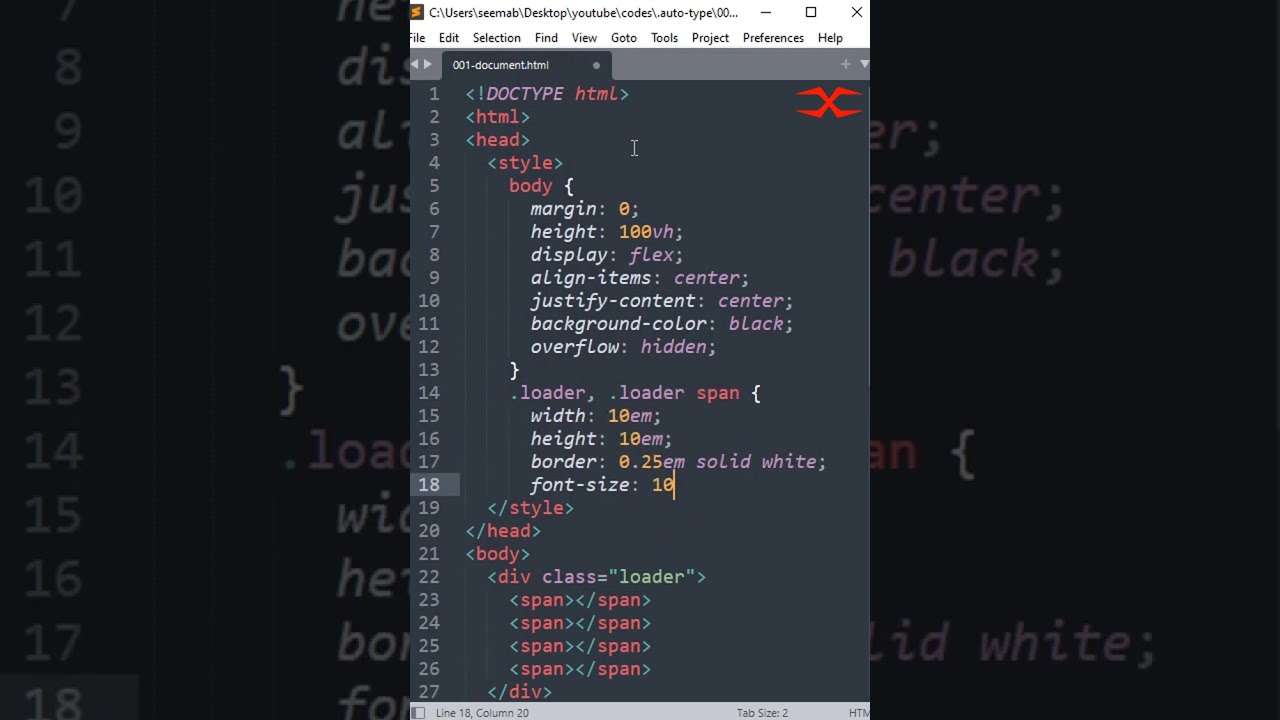 Squares with HTML & CSS | Tutorial #shorts