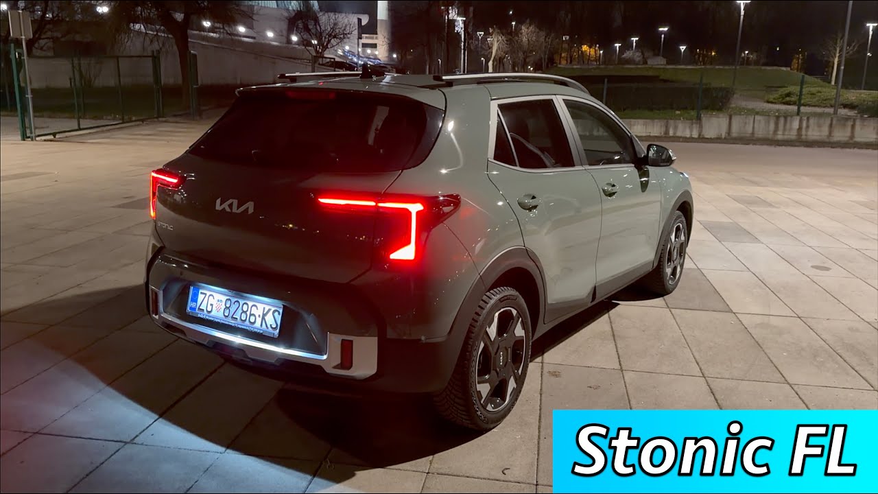 KIA Stonic 2026 Night Review | Style (Exterior - Interior)